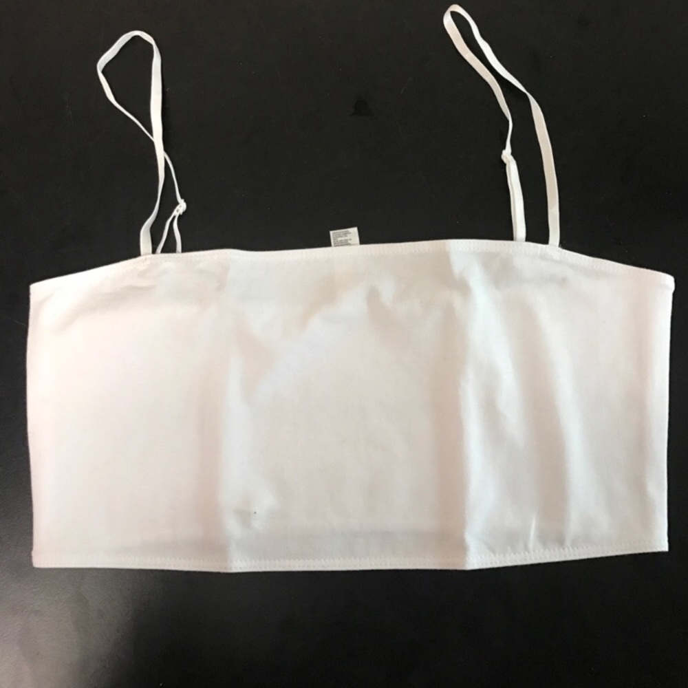 White AA Crop Top